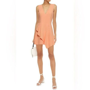 NEW Alice + Olivia Callie Asymmetrical Minidress